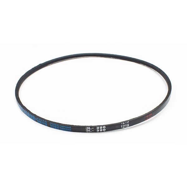 D&D 3L390 FHP V-Belt, 39 in Outside Length, 3/8 in Top Width, 7/32 in Thickness, 1 Ribs 3L390 - main